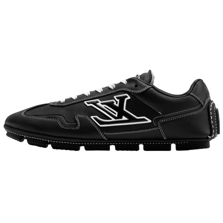 LOUIS VUITTON Rally Low top Casual Shoes Men's Black