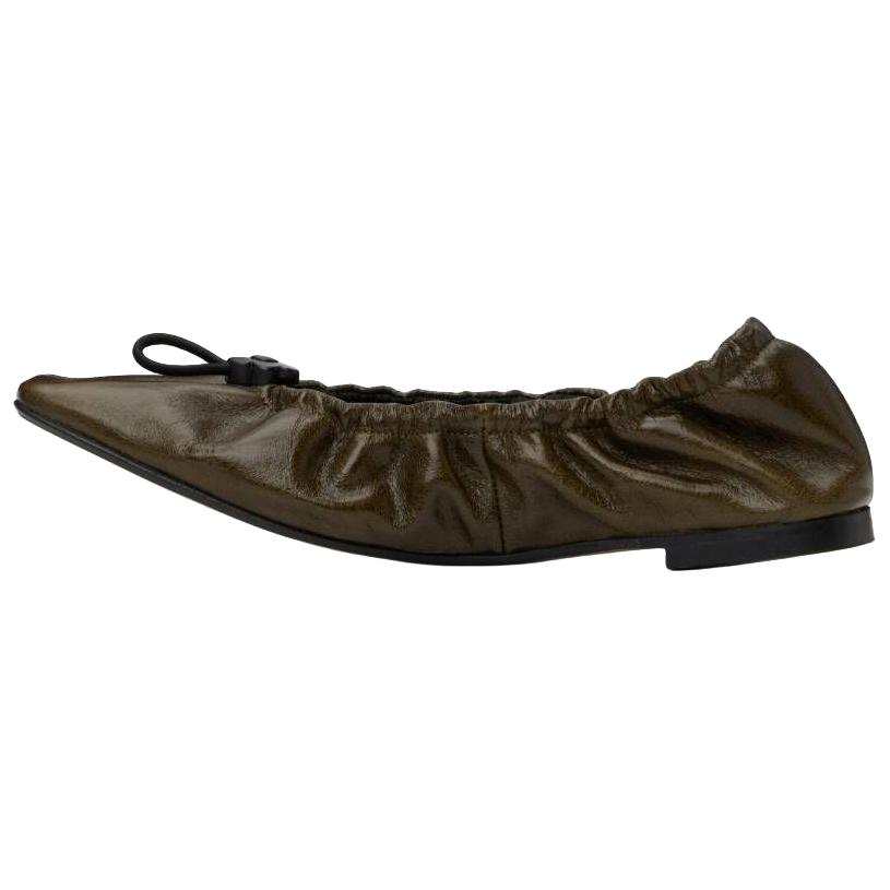 CECILIE BAHNSEN Leather Casual Shoes Women's Green