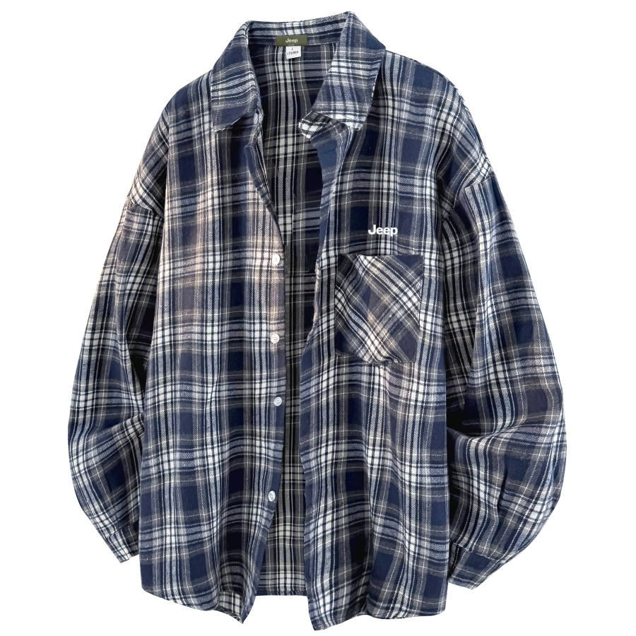 Jeep Shirts Unisex Lapel Moderate Shirt