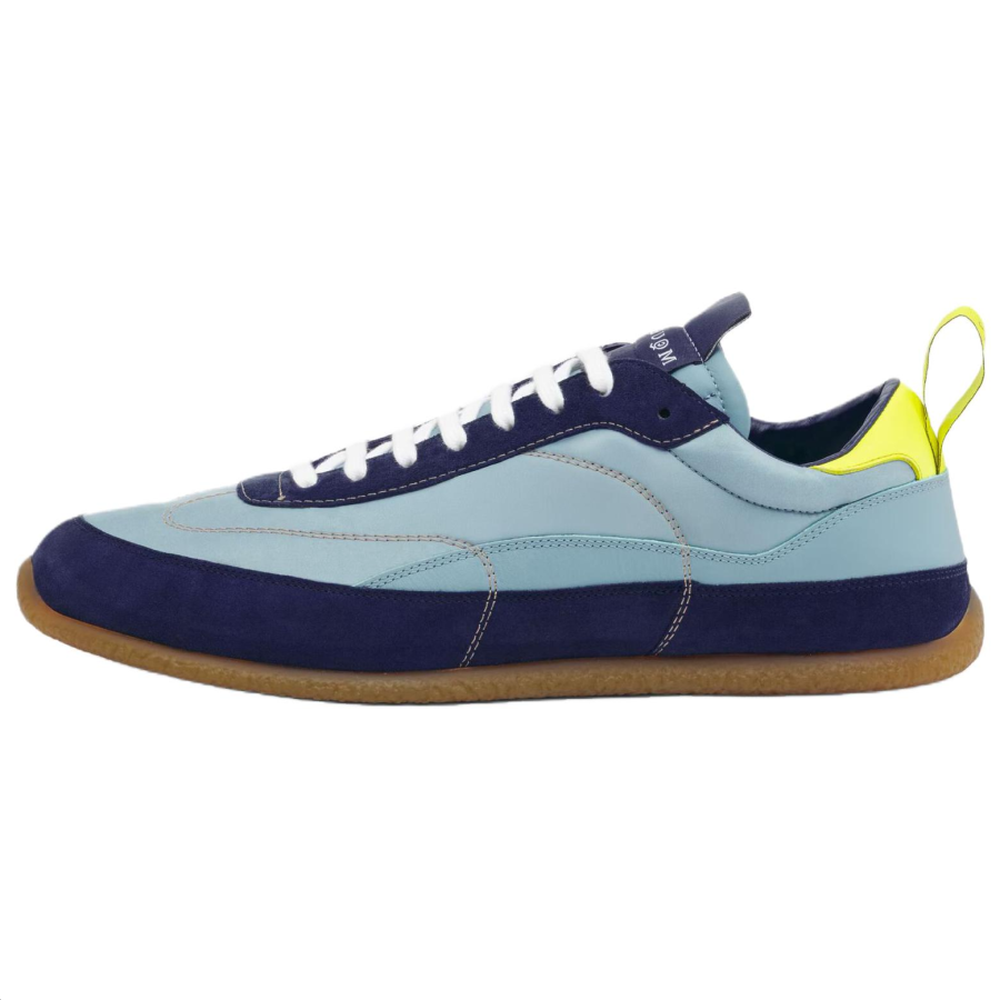Alexander McQueen EC1 Calfskin Low top Casual Shoes Men's Blue