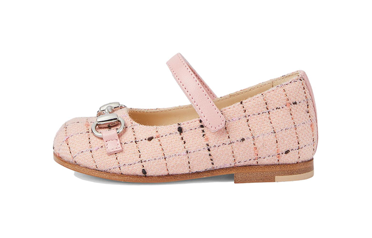 GUCCI Horsebit Low top Toddler Shoes Pink Infant And Toddler