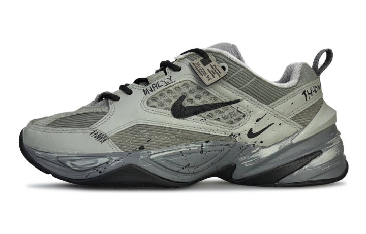 Nike Nike M2K Tekno Mist Jungle, Daquan Manufacturing Abrasion Resistant, Lightweight, Balanced Low top Chunky Sneakers