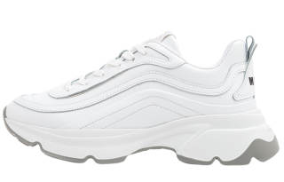 MSGM Abrasion Resistant Low top Casual Shoes Women's White