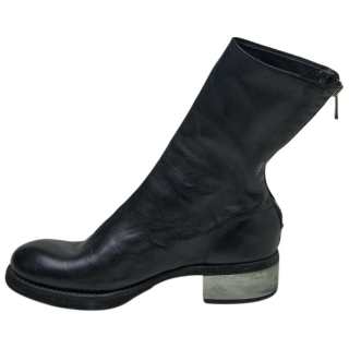 GUIDI Ankle Boots Men's Black