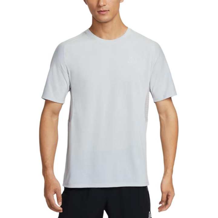 Nike Nike ACG T Shirts Men's Gray Fog Crew Neck