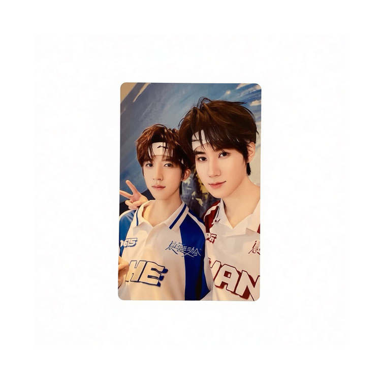 TF ENTERTAINMENT Time Youth Team, Zhang Zhenyuan, He Junlin Macau Sports Festival Photocards 1 Pc, Unbound