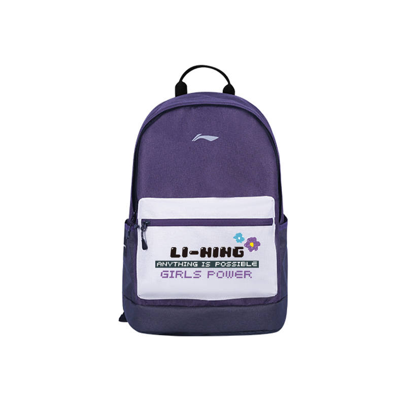 Li-Ning Li Ning Polyester Backpack Regular Unisex Purple