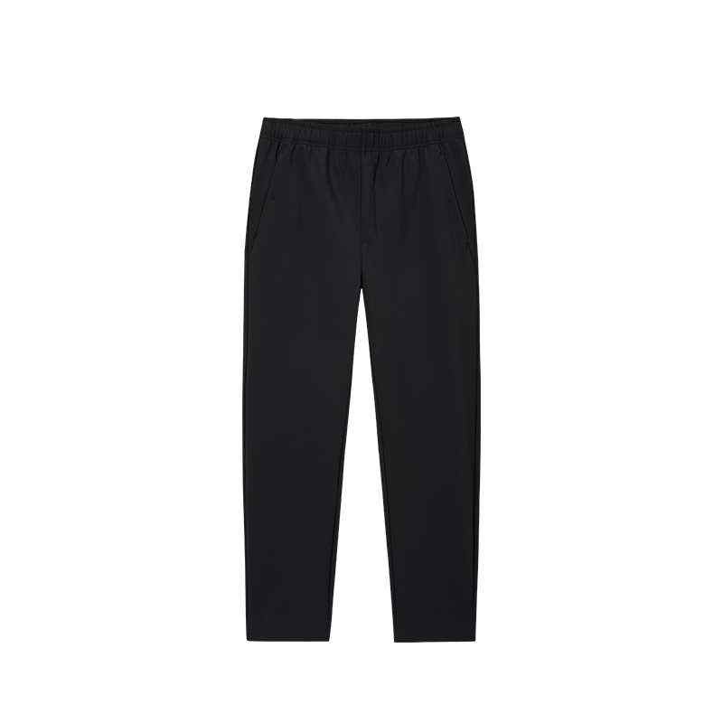 Anta Variety Training Collection Mid Rise Elastic Solid Color Fleece Lined Sports Pants Men's