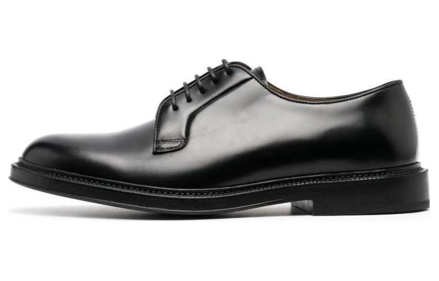 Henderson Baracco Leather Dress Shoes Men's Black