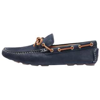 G.H. Bass & Co. Nubuck Boat Shoes Men's Blue