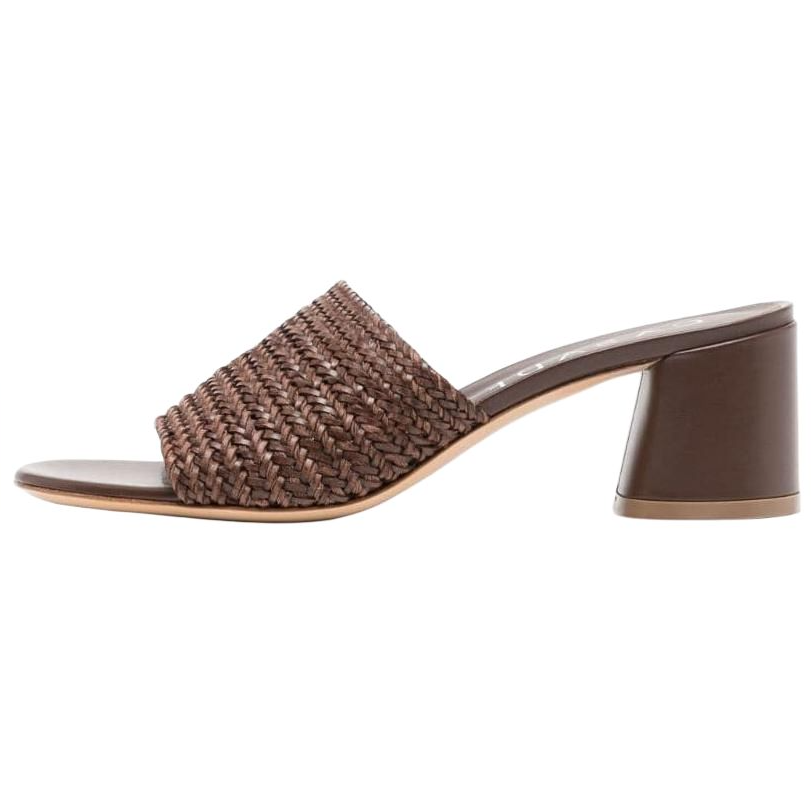 Casadei Slide Slippers 6cm Women's Brown