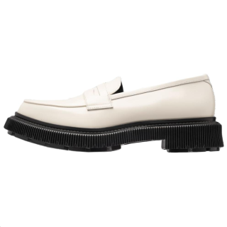 ADIEU PAIRS Type 159 Leather Casual Shoes Men's Ivory White