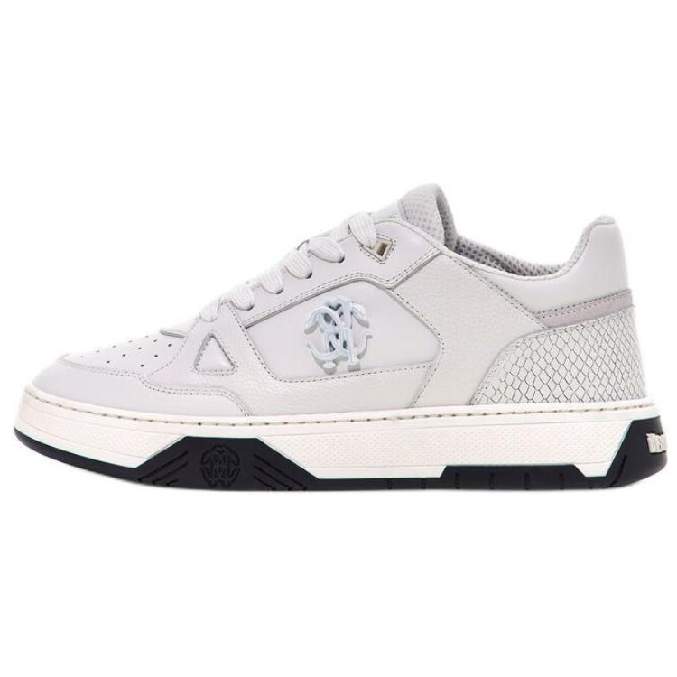 Roberto Cavalli Low top Skateboard Shoes Men's White