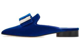 FERRAGAMO Closed Toe Slippers Women's Blue