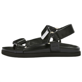 The Attico Salinas One Strap Sandals Women's Black