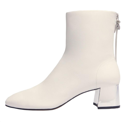 Maje Ankle Boots Women's White