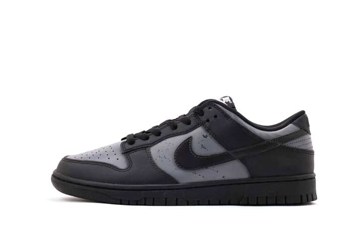 Nike Nike Dunk Leather Wrapping, Wear Resistant And Non Slip Low top Skateboard Shoes Unisex Black Gray
