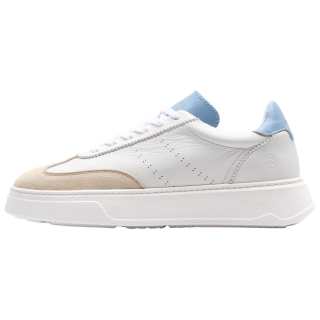 ZESPA Zspgt Ma Suede Skateboard Shoes Women's White Blue