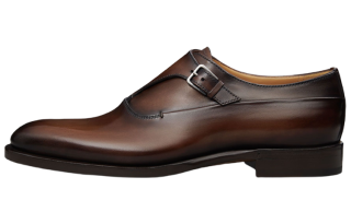 BERLUTI Equilibre Leather Men's Casual Shoes Men's Brown