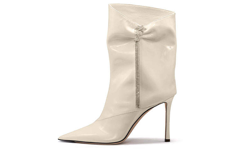 Jimmy Choo Oriel 95 Ankle Boots Women's Latte