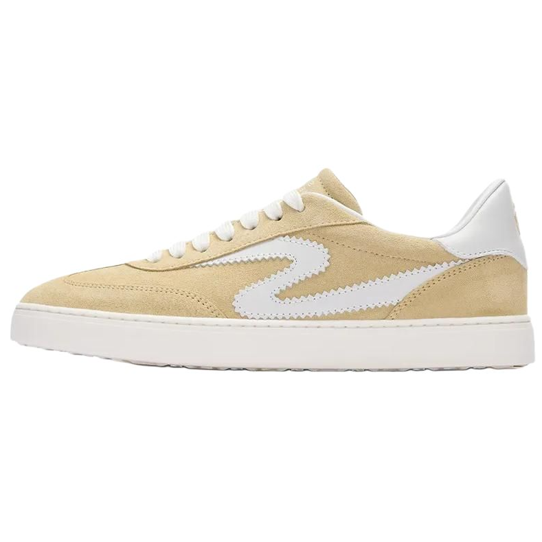 Stuart Weitzman Stuart Weitzman/SW Runaround Cow Leather Low top Skateboard Shoes Women's Yellow