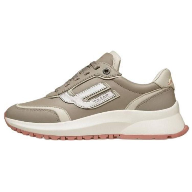 BALLY Cow Leather Low top Casual Shoes Women's Umber