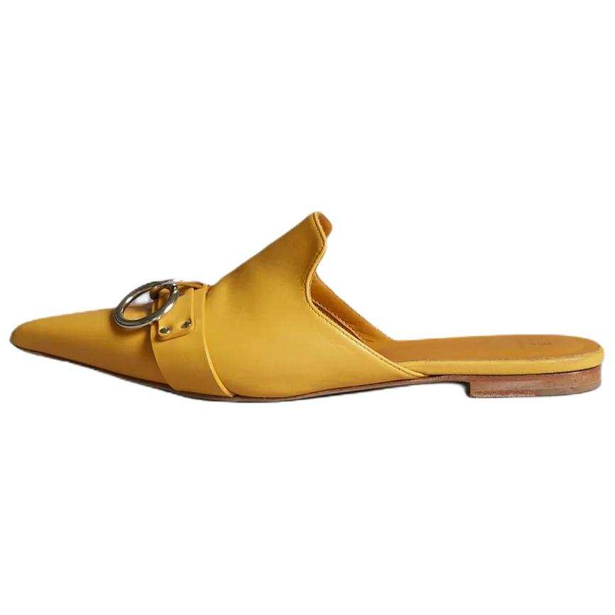 R13 Closed Toe Slippers Women's Yellow