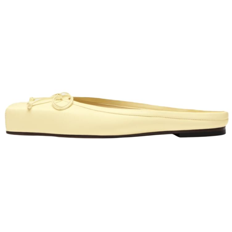 Jacquemus Closed Toe Slippers Women's Yellow