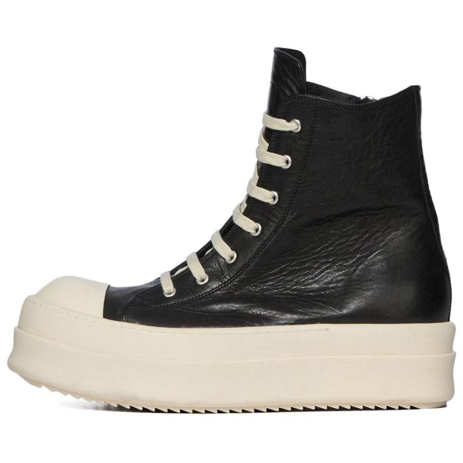 RICK OWENS RICK OWENS/RO TEMPLE MEGA BUMPER Temple Mega Bumper High top Skateboard Shoes 4.5cm Women's Black