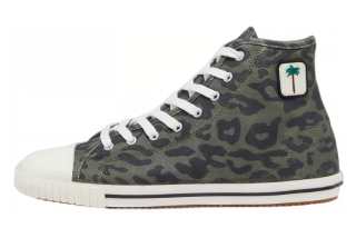 PALM ANGELS High top Stylish Skateboarding Shoes Men's Army Green