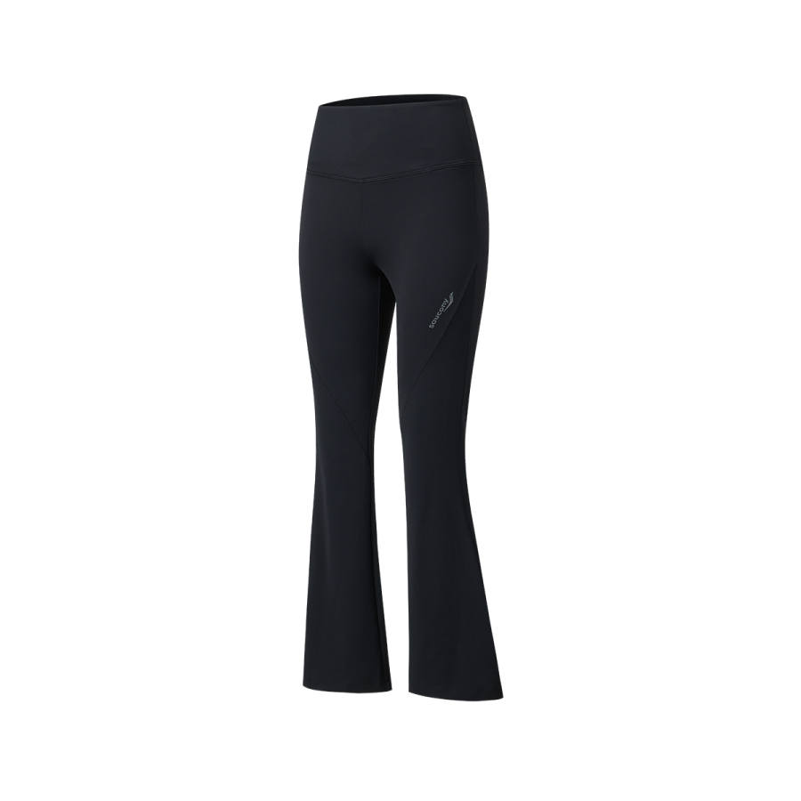 Saucony Casual Pants Women's Jet Black Moderate Bootcut Pants