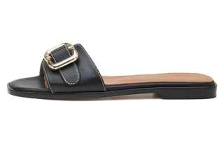 FLATTERED Slippers Women's Black