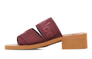 Chloé Chloe Woody Slide Slippers Women's Purple