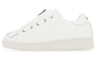 A.P.C Leather Low top Skateboard Shoes Unisex White