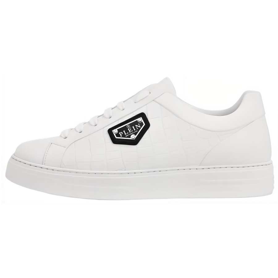 PHILIPP PLEIN Low top Skateboard Shoes Unisex White