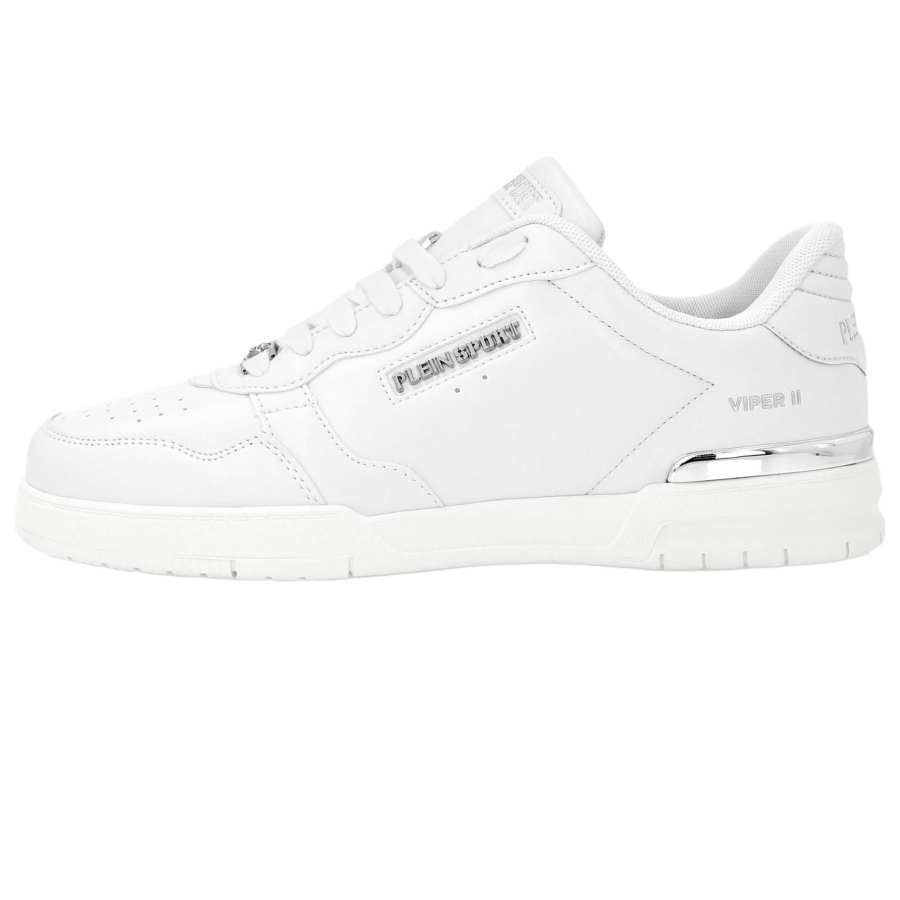 PLEIN SPORT Tiger.X Low top Casual Shoes Unisex White