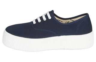 Victoria Beckham Fabric Low top Skateboard Shoes Women's Dark Blue