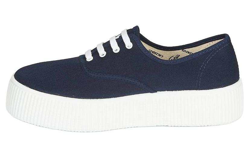 Victoria Beckham Fabric Low top Skateboard Shoes Women's Dark Blue