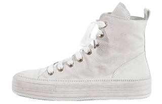 Ann Demeulemeester High top Stylish Skateboarding Shoes Women's Beige