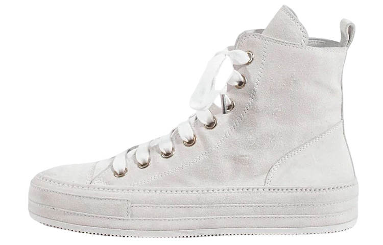 Ann Demeulemeester High top Stylish Skateboarding Shoes Women's Beige