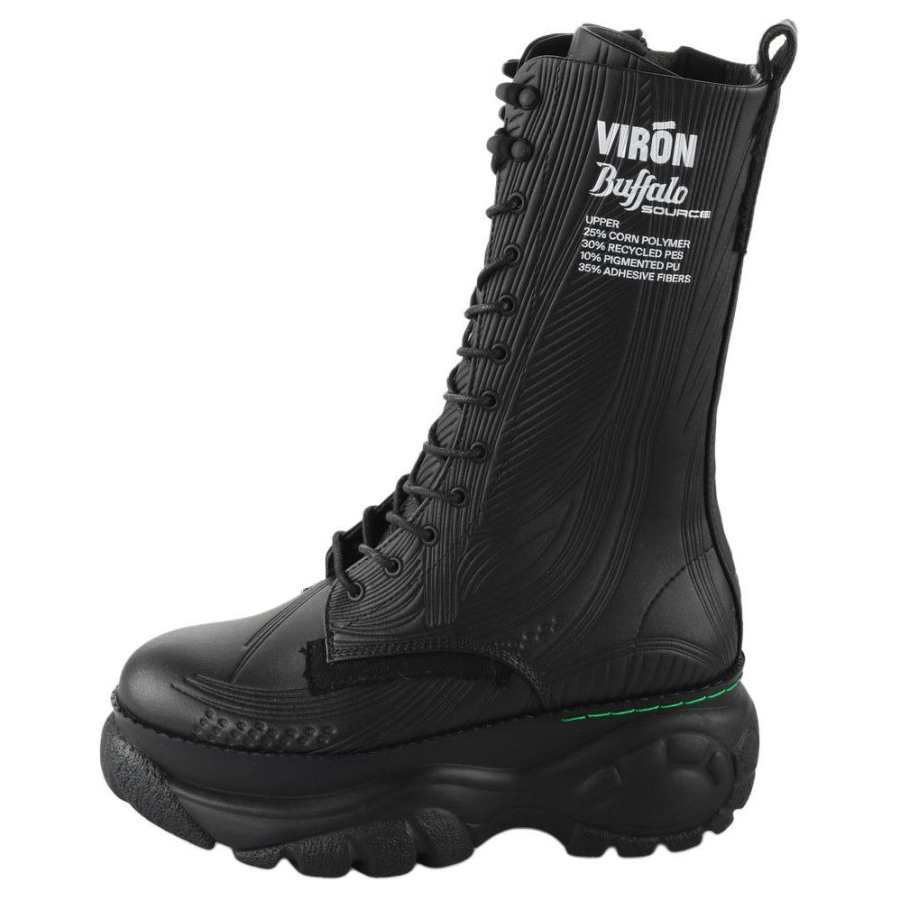 VIRÓN Buffalo Source x VIRÓN VOLT Ankle Boots Unisex Black