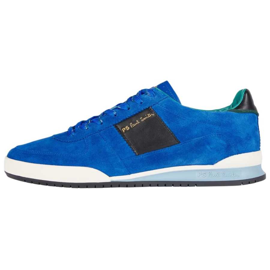 PS By Paul Smith Rye Suede Low top Skateboard Shoes Men's Blue
