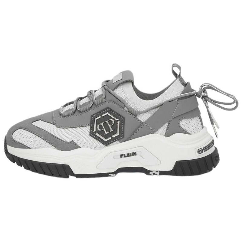 PHILIPP PLEIN PHILIPP PLEIN Low top Casual Shoes Unisex Gray