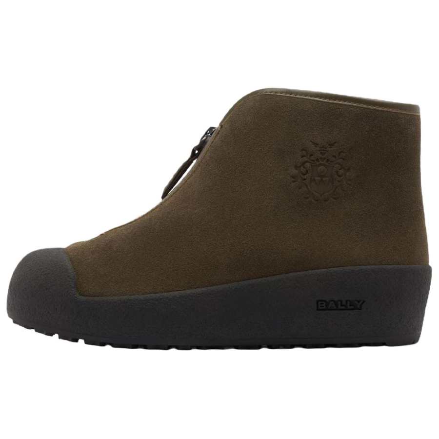 Bally Curling zip-up ankle boots Women's