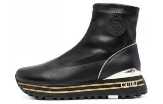 LIU·JO LIU JO Maxi Wonder Leather Ankle Boots