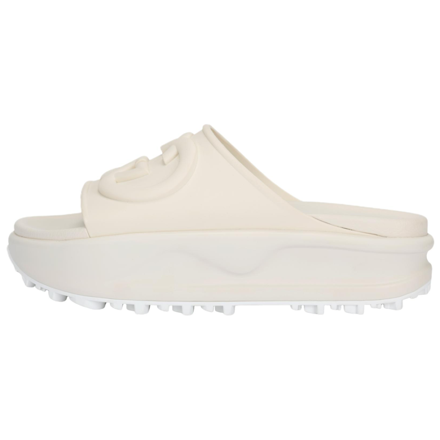 GUCCI GUCCI Slide Sandals Off White