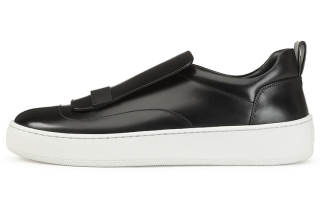 SERGIO ROSSI SR1 Addict Leather Sneakers
