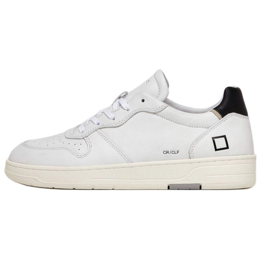 D.A.T.E. D.A.T.E Court Leather Low top Skateboard Shoes Men's White