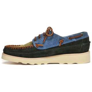 Sebago Cayuga Leather Boat Shoes Men's Green