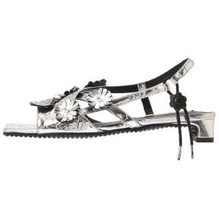 CECILIE BAHNSEN One Strap Sandals Women's Silver